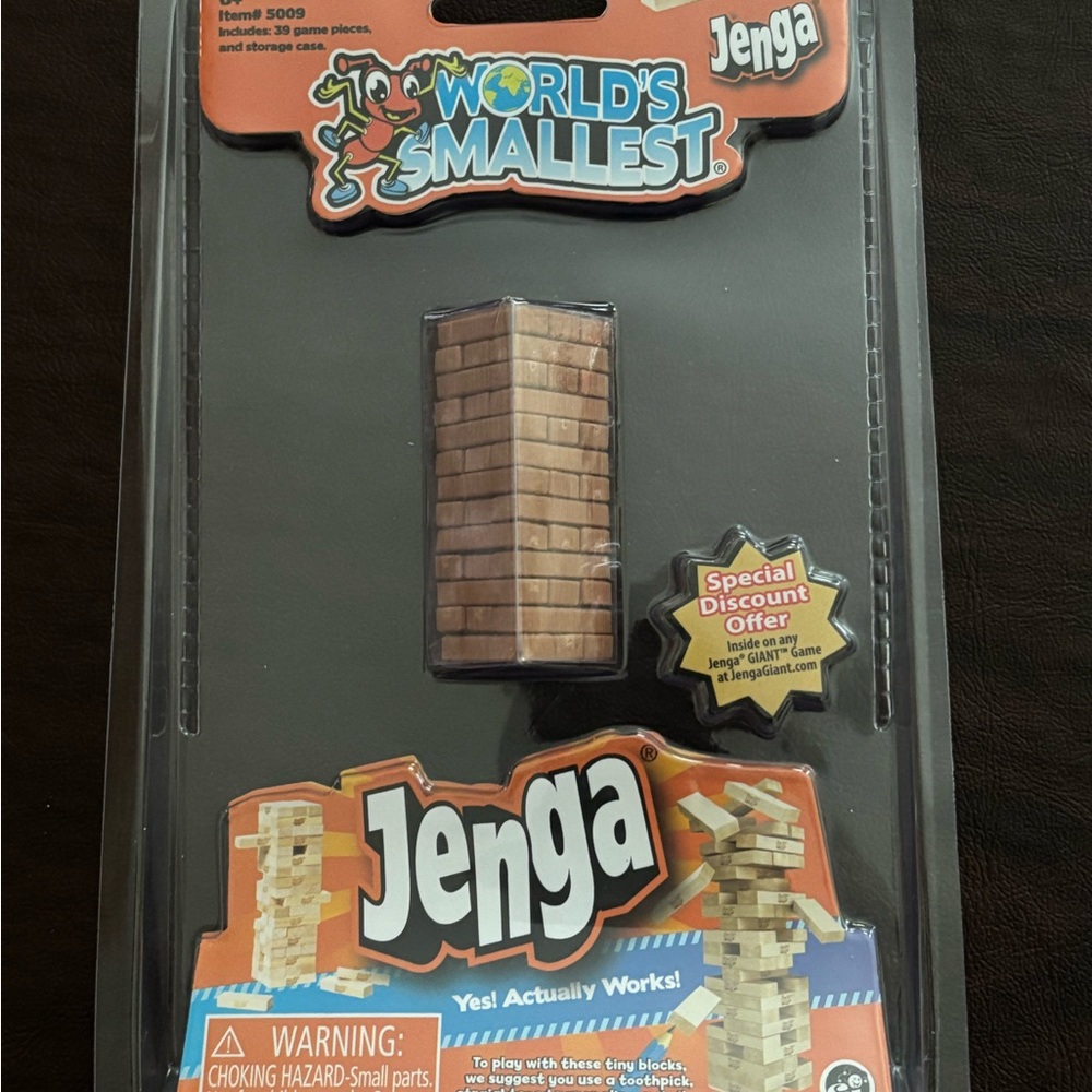 Jenga Game - NWT